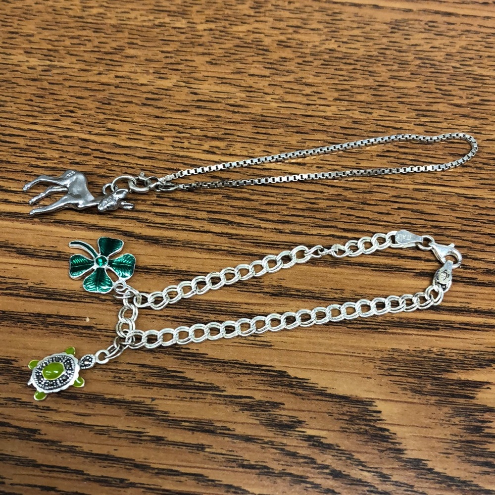 Vintage charm bracelets